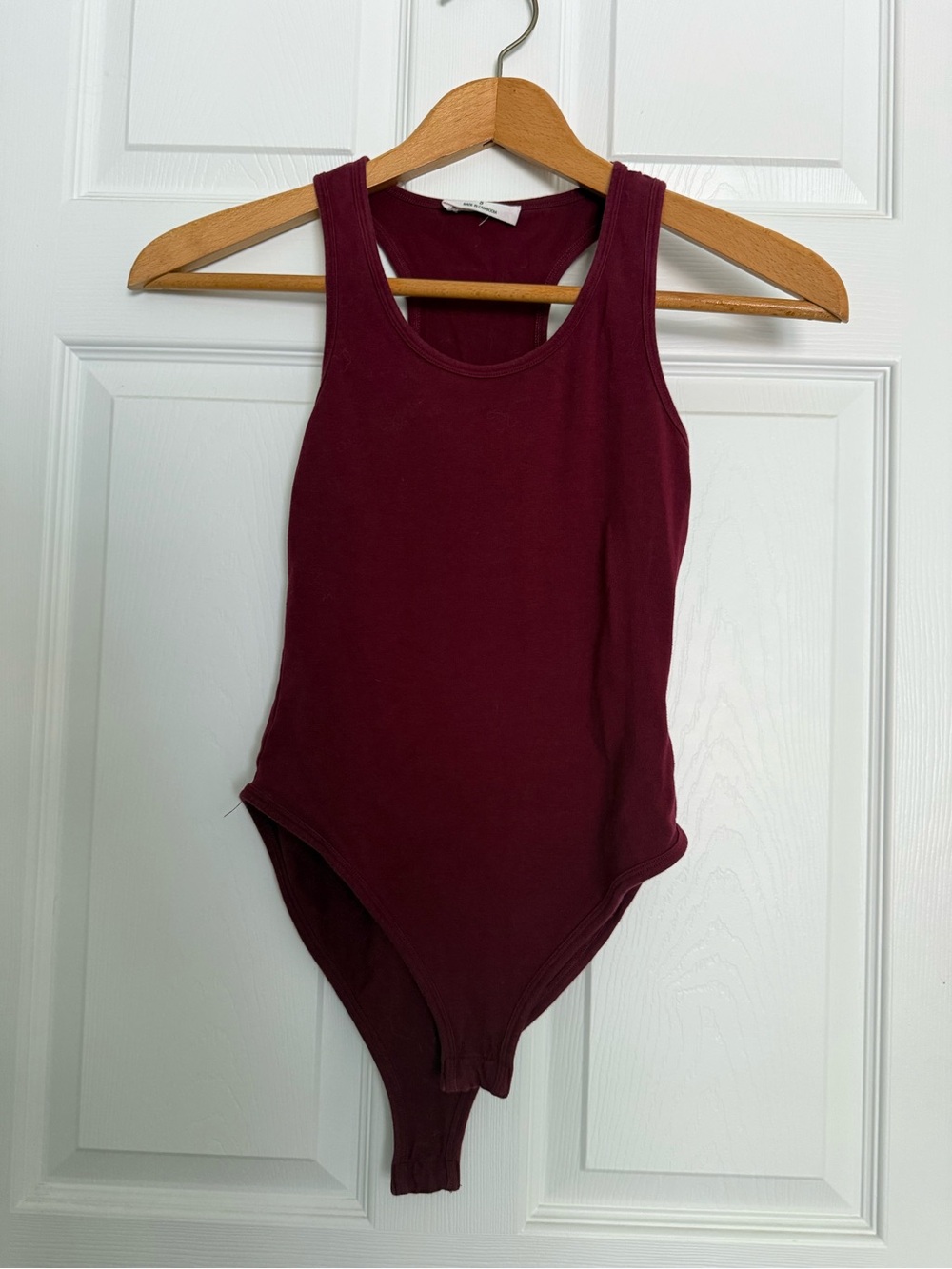 Womens S Zenana Sleeveless One-Piece in Deep Wine Classic Layering